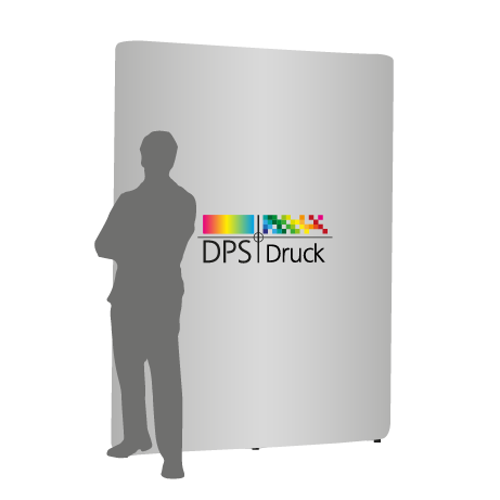 Pop-Up Faltwand | 2 x 3 Felder gerade | einseitig bedruckt