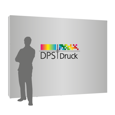 Textilfaltwand | 4 x 3 Felder gerade | einseitig bedruckt