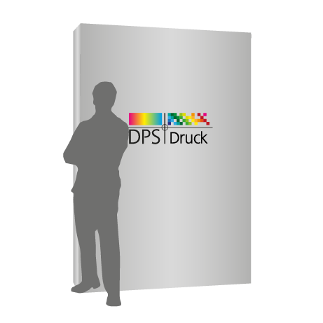 Textilfaltwand | 2 x 3 Felder gerade | einseitig bedruckt